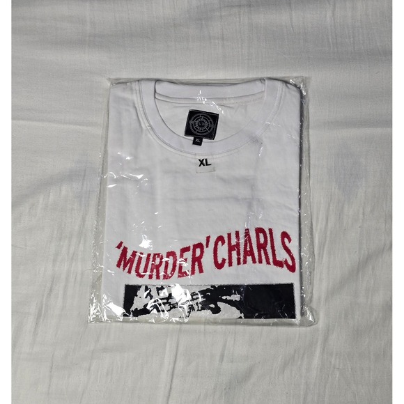 FULLMODE CHARLS CARROLL 'MURDER CHARLS' SHIRT X-LARGE NEW - Picture 2 of 2